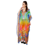 DAZZLING SPECTRUM, Long Kaftan ✈️ FREE shipping in Australia